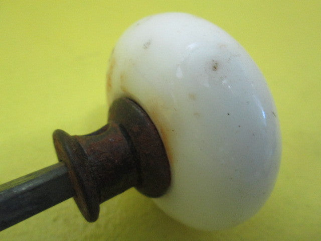 Vintage Villa White Porcelain Door Knobs