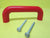 Red Plastic Pull Handles(110L x 16D)