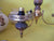 Retro Wooden 3 Light Ceiling Pendant Light   460H x 410W - light shade 18D