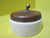 Vitreous Antique Copper & Porcelain Wide Toggle Light Switch 70D x 50H