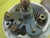 Vitreous Antique Copper & Porcelain Wide Toggle Light Switch 70D x 50H