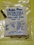 Small Single Peter Pan Picture Hooks   (720)  20H x 5W