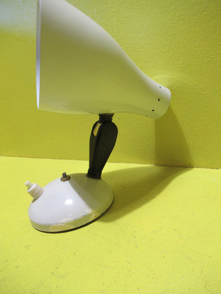 Retro Black & White Wall Mounted Spotlight  200H x 100W x 180D