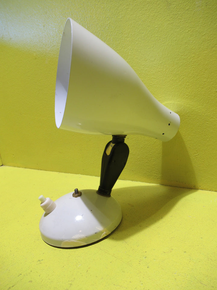 Retro Black & White Wall Mounted Spotlight  200H x 100W x 180D
