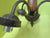 Rustic Wood & Antique Brass Effect 3 Light Ceiling Light 240H x 260D