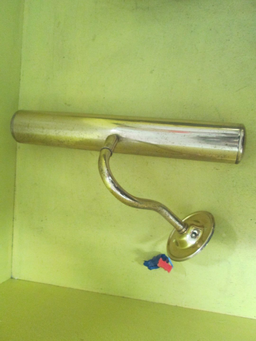 Brass Tube Sconces for Bathroom Mirrors or Art 320W x 55Dia x 200D