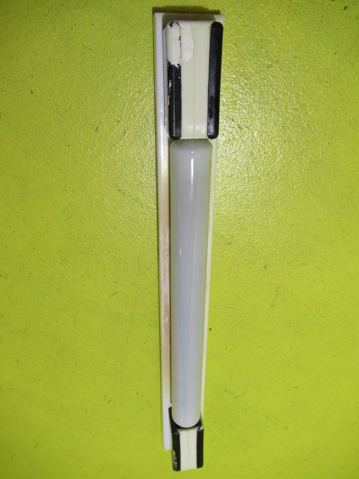 Art Deco Fluro Tube Wall Light with Bakelight ends   380L x 40W 45D