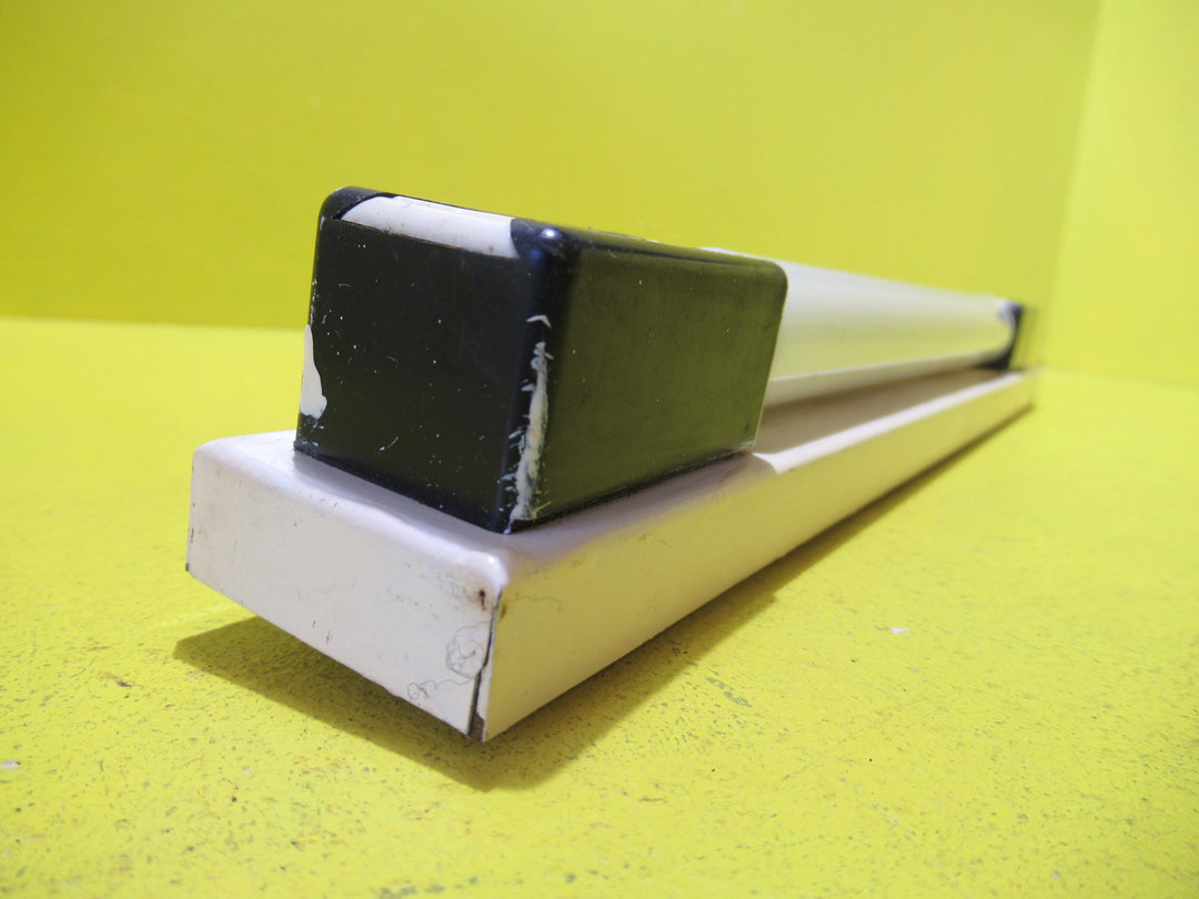 Art Deco Fluro Tube Wall Light with Bakelight ends   380L x 40W 45D