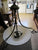 Modern Green Paint Tarnish Effect Ceiling Pendant Light with Large Glass Dome   740H x 740W