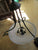 Modern Green Paint Tarnish Effect Ceiling Pendant Light with Large Glass Dome   740H x 740W