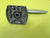 Brush Stainless Steel Square Plate & Wedge Lever Handles