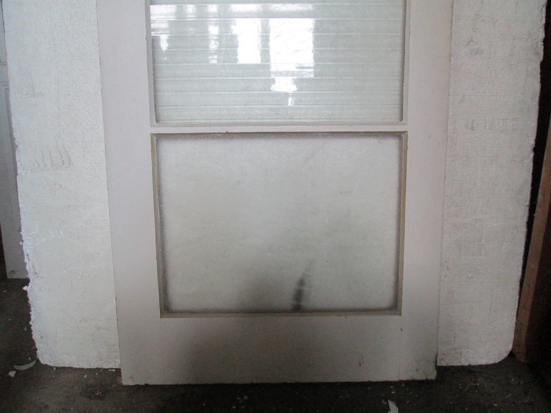 4 Lite Ribbon Glass Native Timber Door 1940H x 740W x 42D