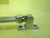 Chrome Rib End Casement Stay  360L x 12W