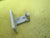 Chrome Rib End Casement Stay  360L x 12W