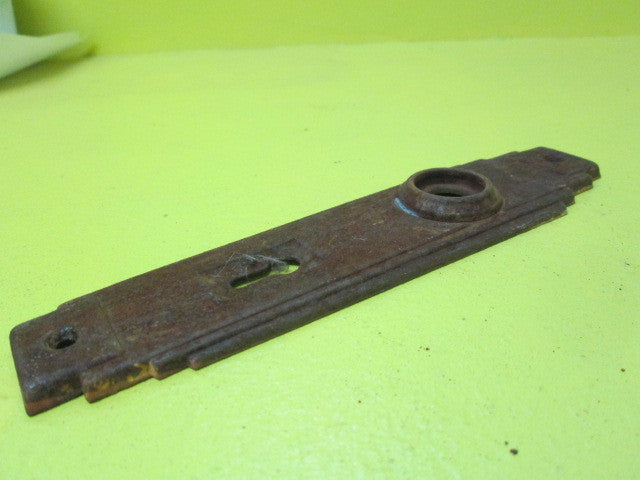 Rustic Art Deco Door Plate Set