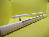 White Ceiling Fluro Light & Fitting  900L x 50W x 130D