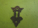 Antique Aesthetic Bronze Keyhole Cover 64L x 38W x 2mmD