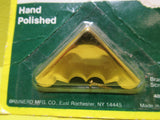 Vintage Solid Hand Polished Brass Corners 35W x 15D  (Pack of 4)