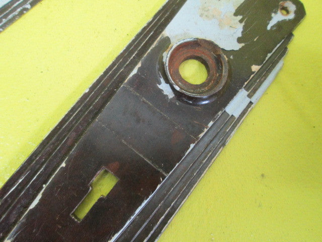 Art Deco Rustic Bakelite Door Plate