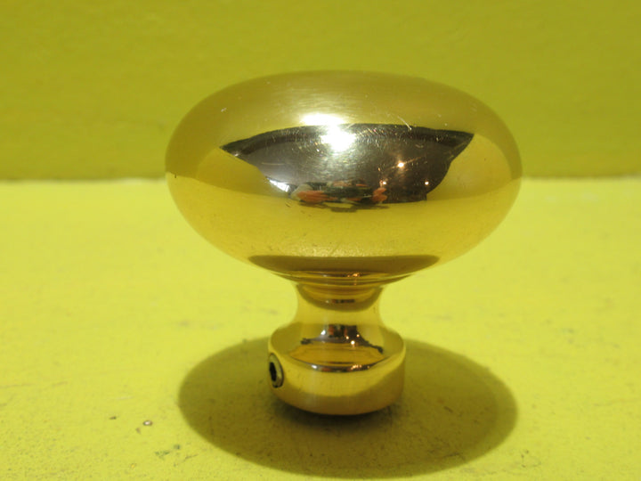 Solid Polished Brass door Knob   55 Dia x 50D