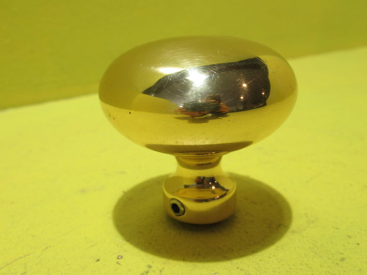 Solid Polished Brass door Knob   55 Dia x 50D