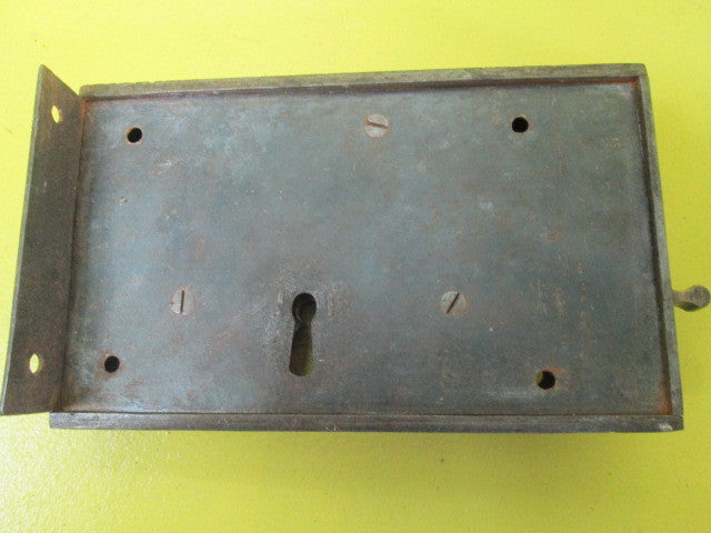 Victorian Carpenter & Tidesley Steel Case Rim Lock (230L)