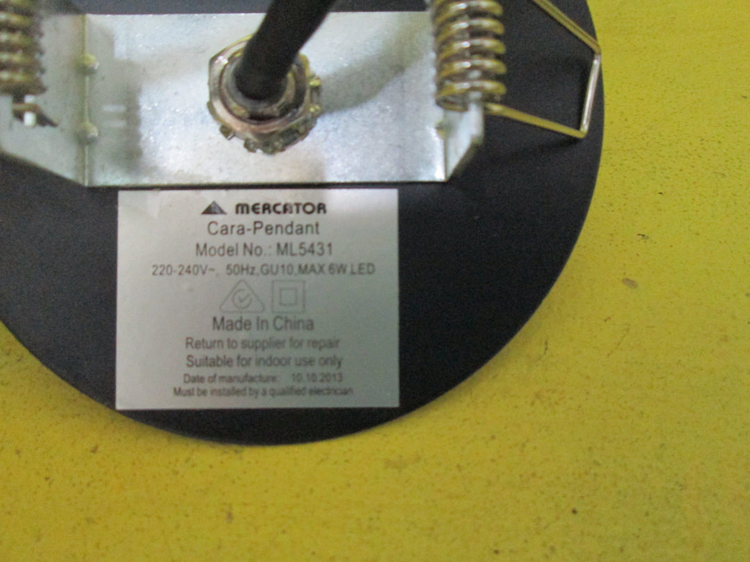 Mecator Cara Pendant 1 Light 170L x 100D