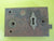 Victorian Rim Lock with Ornate Key hole surround
