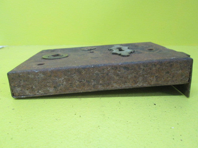 Victorian Rim Lock with Ornate Key hole surround