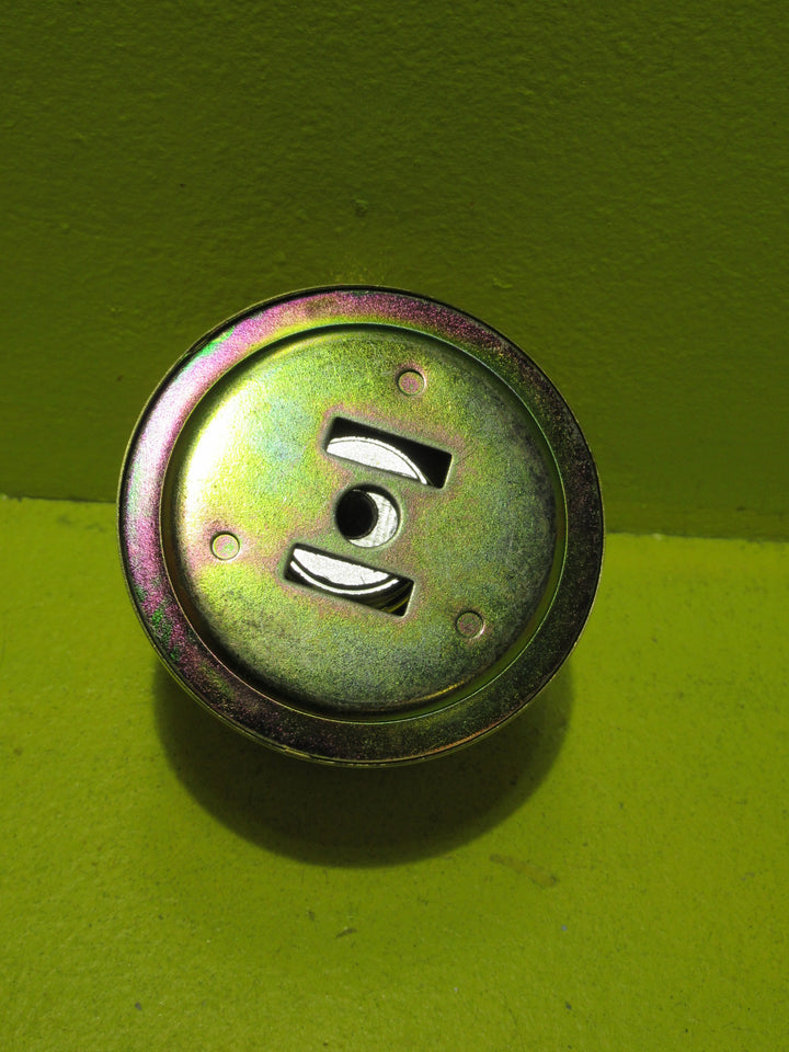 Polish Brass Effect Hallway Door Pull Knob 55D x 65H/Plate 65D