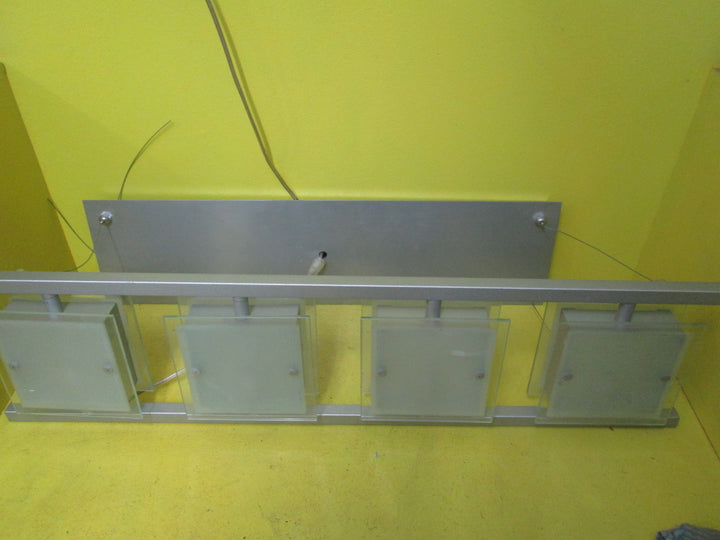 Brush Chrome Rectangle/Square Multi Directional Pendant Light 730L x 84W x 250_60H