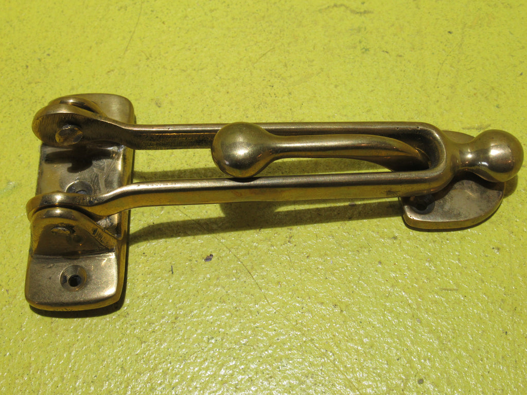 Vintage Brass Safety Catch   125L x 65W