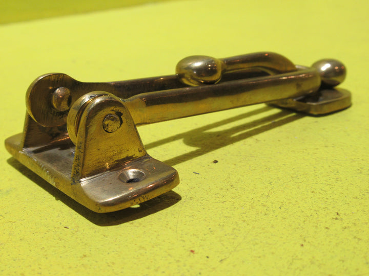 Vintage Brass Safety Catch   125L x 65W