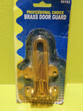 Polished Brass Safety Catch/Door Guard   115L x 60W