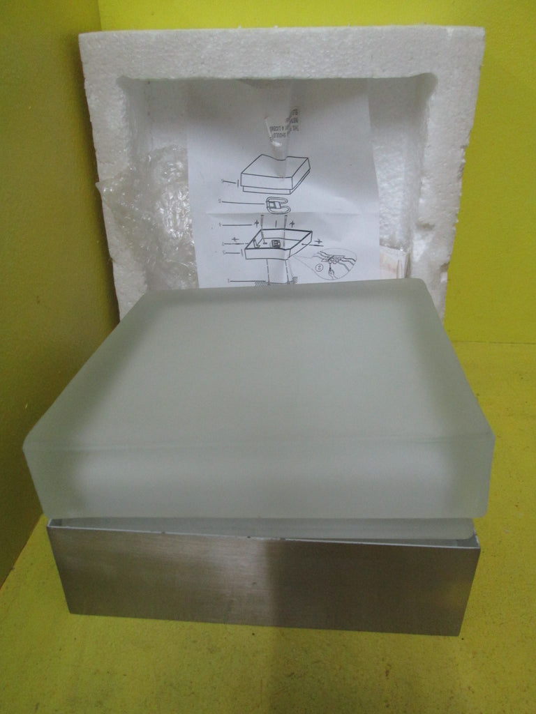 Square Light Fixture Chrome(New) 20W 90SQ x 95H