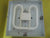 Square Light Fixture Chrome(New) 20W 90SQ x 95H