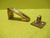 Vintage Brass Safety Hasp & Staple   80L x 25W