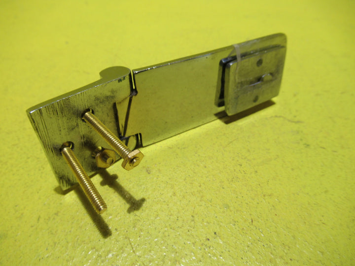 Vintage Brass Safety Hasp & Staple   80L x 25W