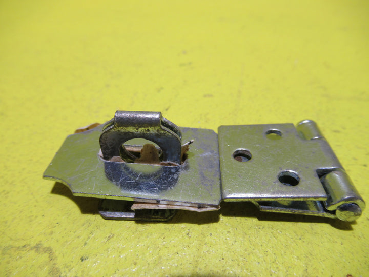 Vintage Brass Safety Hasp & Staple   80L x 25W
