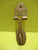 Vintage Brass Safety Hasp & Staple   80L x 25W