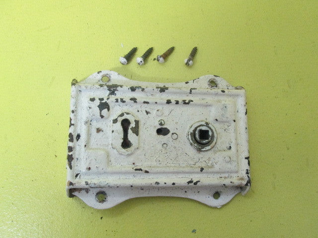 Paint Covered Victorian Box Door Mortice Lock