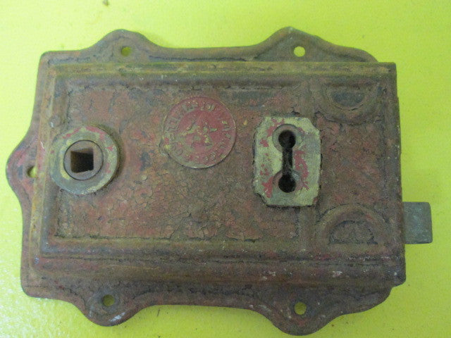 Rustic Victorian Door Box Mortice Lock 160L x 125W x 115 Axail