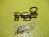 Brass Ring Pull Fastener   70L x 40W