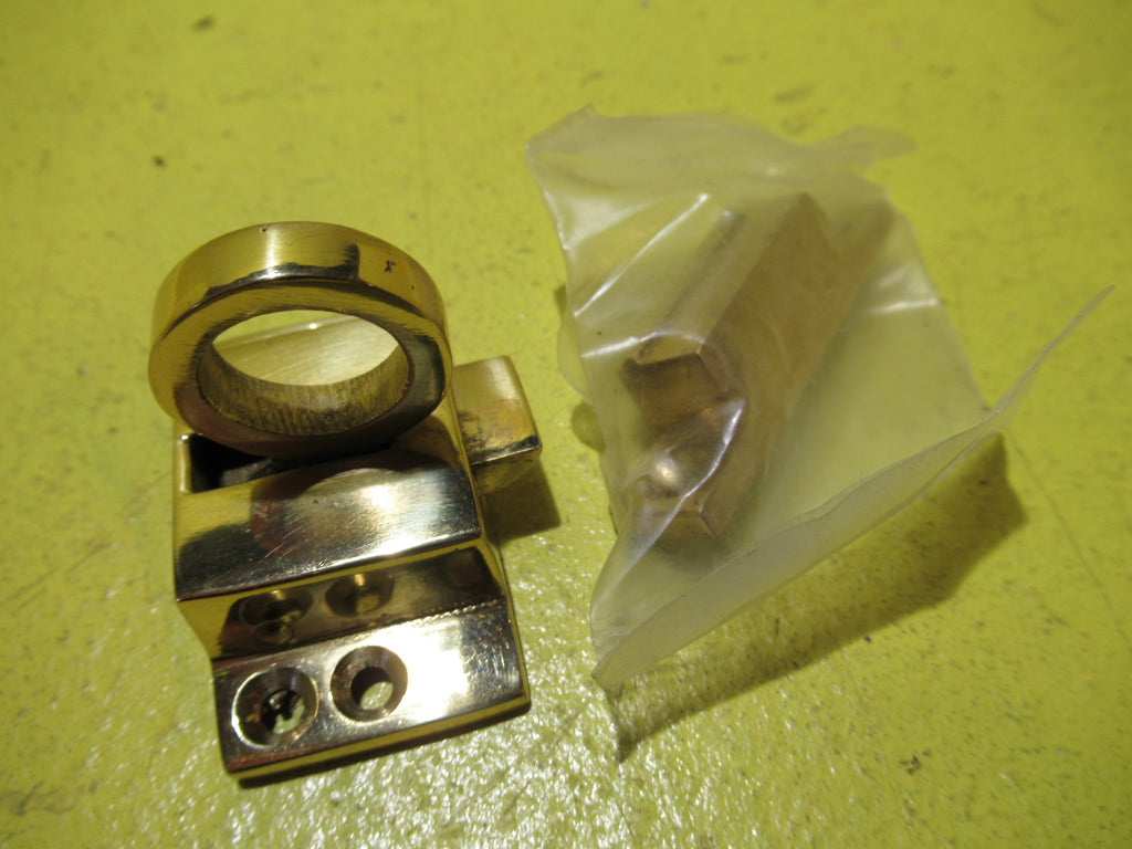 Brass Ring Pull Fastener   50L x 25W