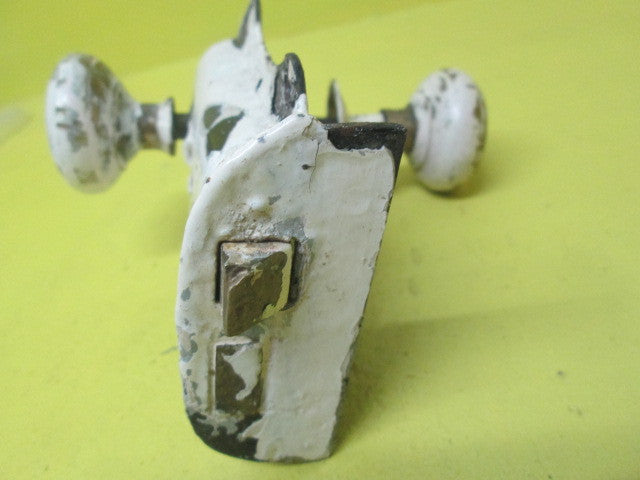 Victorian Rim Lock with Hollow Brass Handle (1)