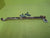Complete Vintage Iron Scoop End Fanlite Stay 260L x 16W