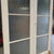 3 Lite Internal French Doors (Rimu) with Rainfall Glass   2030H x 750W x 40D