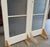 3 Lite Internal French Doors (Rimu) with Rainfall Glass   2030H x 750W x 40D