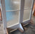 3 Lite Internal French Doors (Rimu) with Rainfall Glass   2030H x 750W x 40D