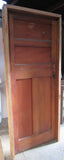 Art Deco 4 Panel Timber Door with Frame (CT)   Door - 2030H x 810W  Frame 2080H x 870W x 110D